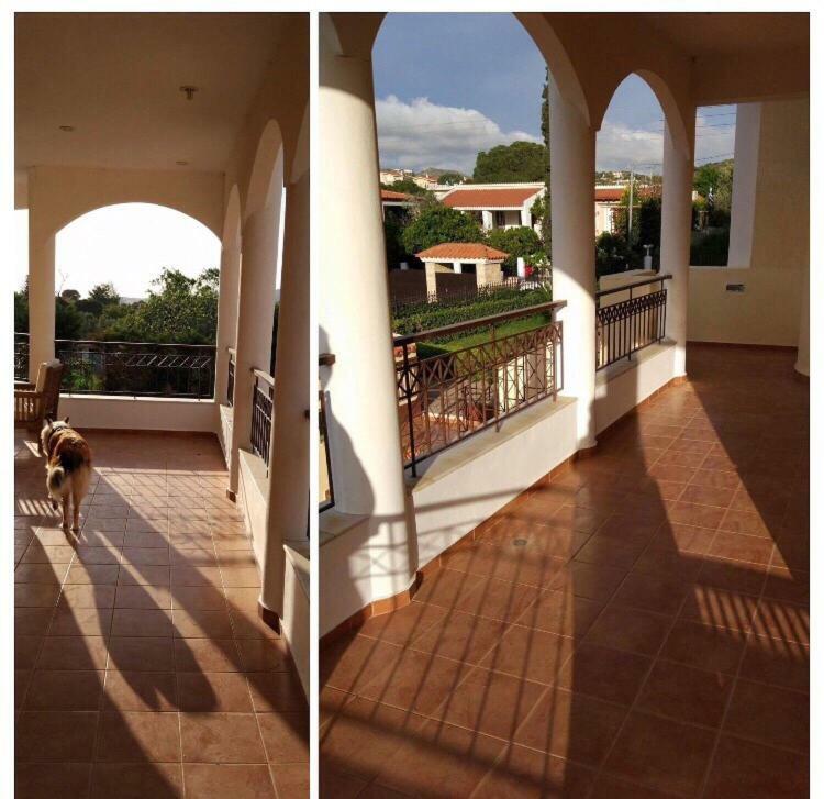 Relaxing Villa With Swimming Pool And Garden Ájosz Jeórjiosz Kültér fotó